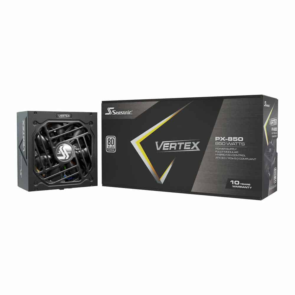 Seasonic Vertex PX 850W 80+ Platinum Fully Modular ATX3.0 Power Supply